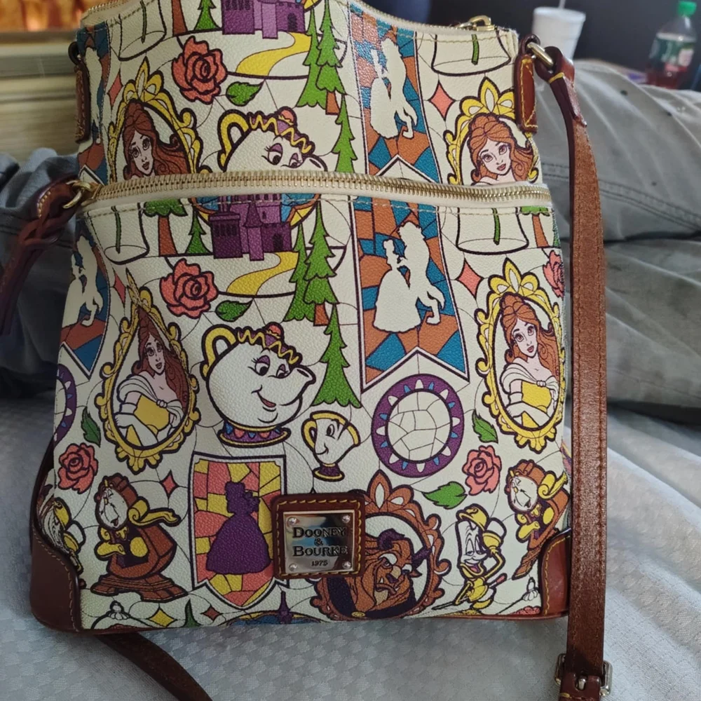 Dooney & Bourke Beauty and the Beast Crossbody Bag - Multicolor - Picture 1 of 2